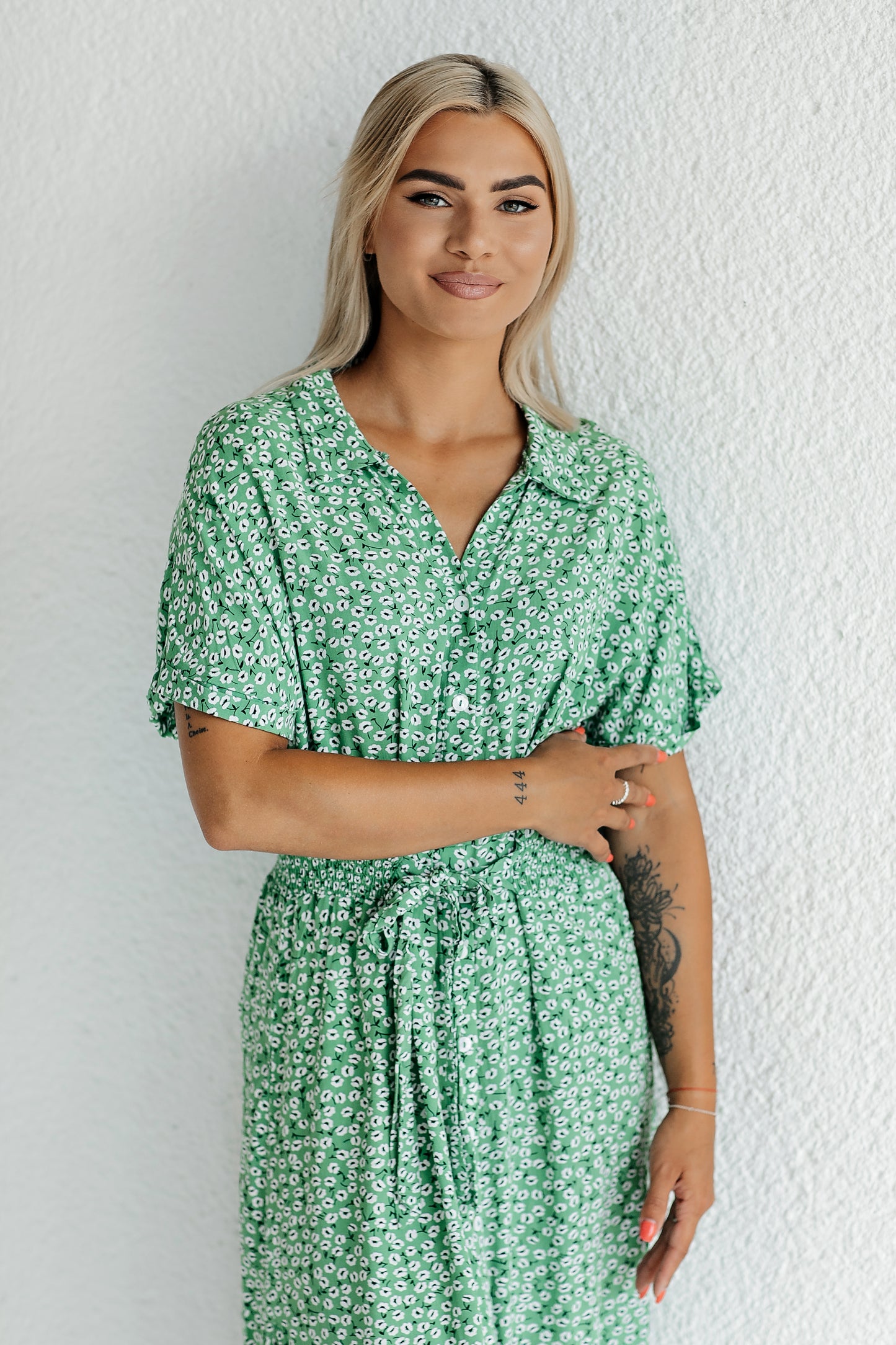 Žalia suknelė