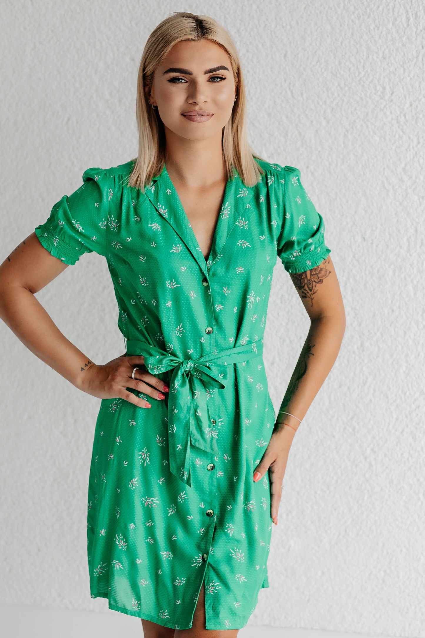 Žalia suknelė